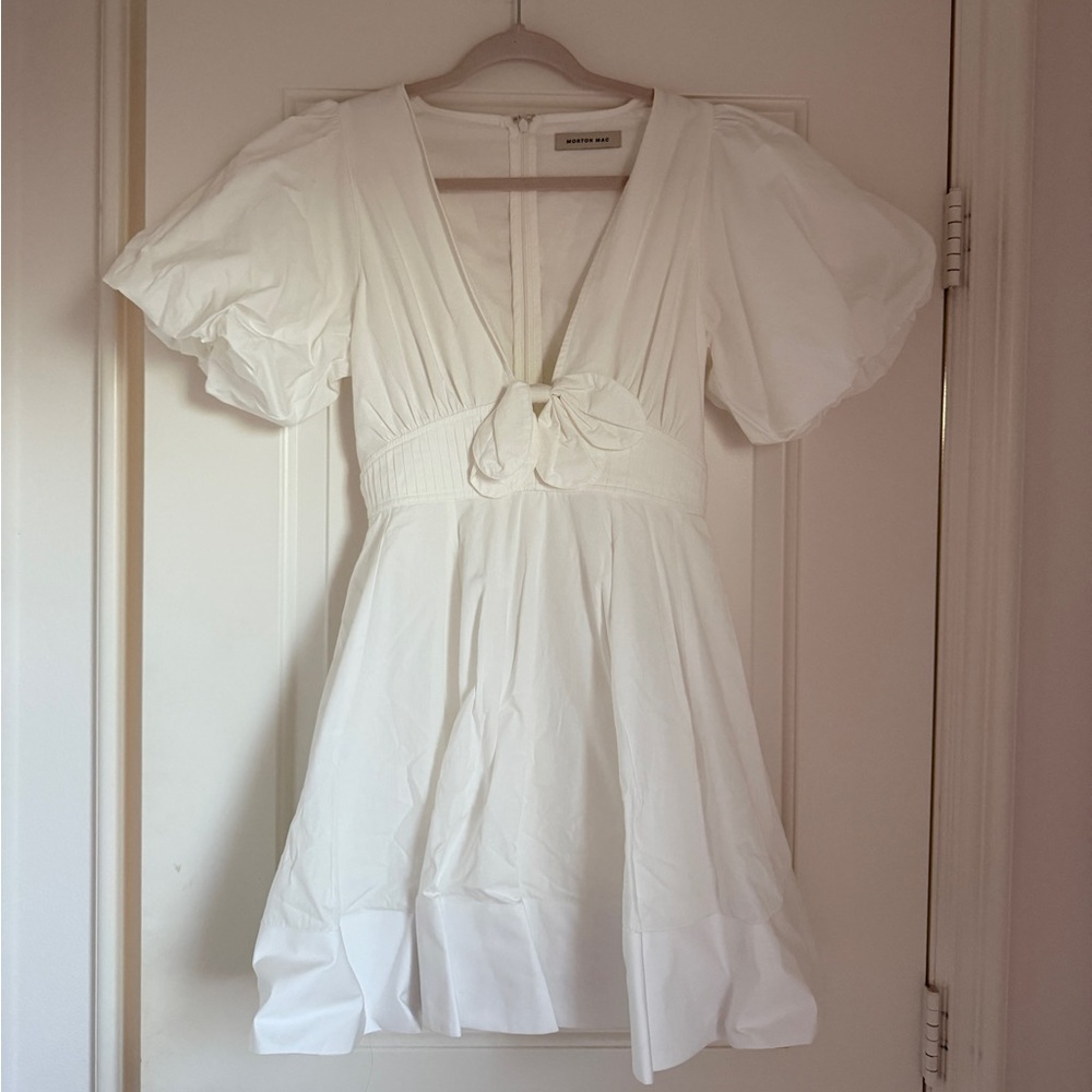 Morton Mac White Mila Dress